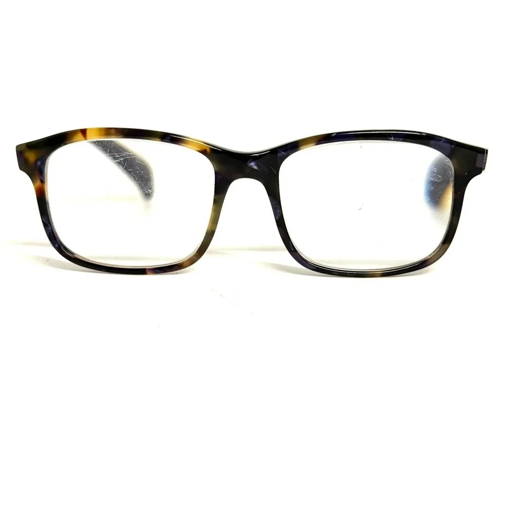 Cole Haan CH5033 Purple Tortoise Rectangular Eyeglass Frames 52-17-135